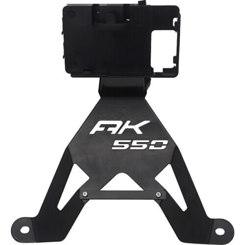 Universal Motorcycle Navigation Bracket GPS Plate Holder Phone Charging Holder for KYMCO AK550