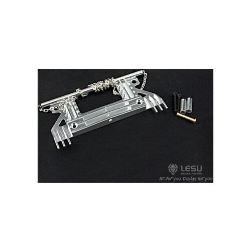 1/14 LESU Metal Front Bumper R620 R470 RC Model Tractor Sca Truck TAMIYA TH02321-SMT5