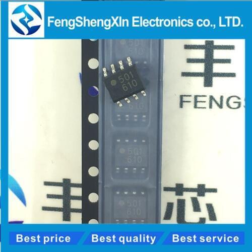 10pcs/lot New HCPL-0501 501 SOP8 Single Channel, High Speed Optocouplers