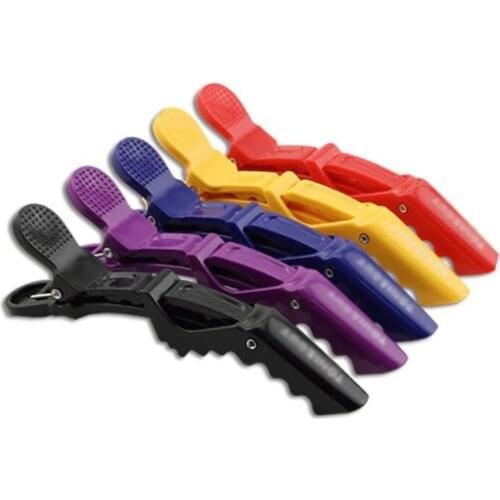 10Pcs/lot Hair Clips Mouth Professional Salon Hairdressing Beak Sectioning Crocodile Hairpins Hair Care Tool