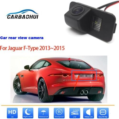 For Jaguar F-Type 2013 2014 2015 CCD Car wireless rear view reversing camer full HD Night Vision Waterproof high quality RCA