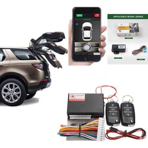 Keyless Entry Central Locking Push Button Ignition Door Lock Car Alarm SmartPhonePKE Control Car Alarm System For Dodge Durango