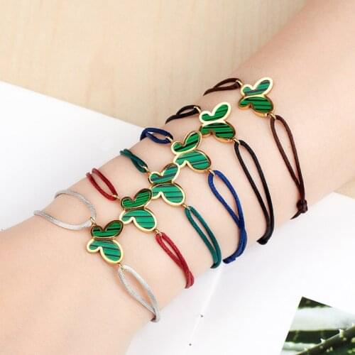 Zlxgirl jewelry Mixed Color leather butterfly shape Diy womens Bracelet Unisex Valentine Day bracelet couple gifts bijoux