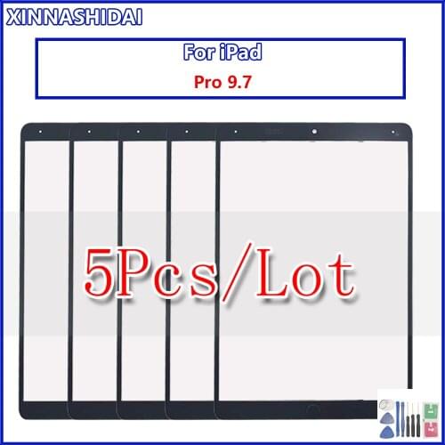 For iPad Pro 9.7 A1673 A1674 A1675 Touch Screen Panel Digitizer Senor LCD Front Outer Glass Replace 2016