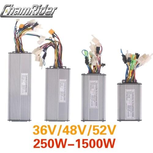 Ebike Controller 24V 36V 48V 250W 350W 500W 750W 1000W 1500W Brushless 6 9 12 18 Mosfet KT Controller Electric bike Accessorice