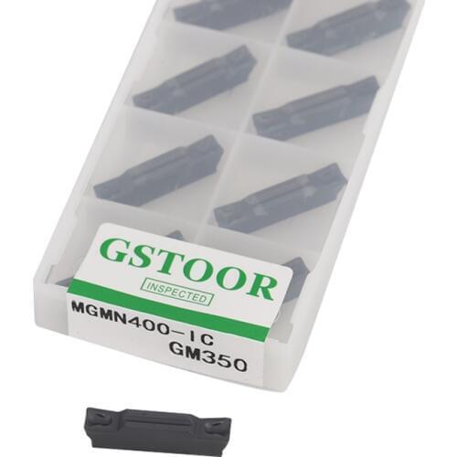 10pcs MGMN200 MGMN250 MGMN300 MGMN400 MGMN500 IC GM350 parting and cutting off turning tool CNC lathe cutter for steel