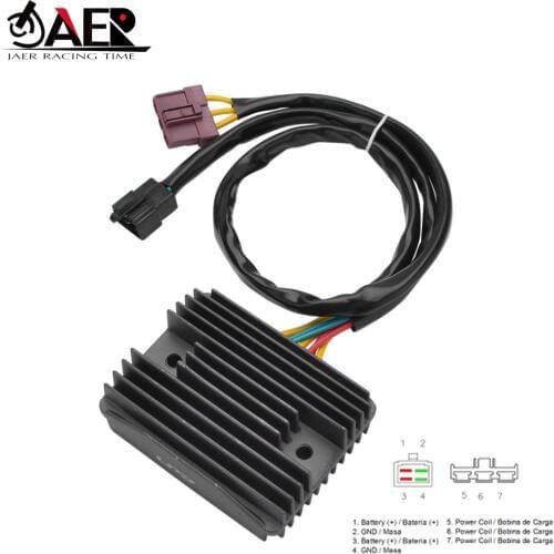 JAER Motorcycle Regulator Rectifier for Piaggio GTV250 GTS250 ie MP3 400 500 125 RL X7 X8 X9 400 250 ie XEvo Beverly 250 500