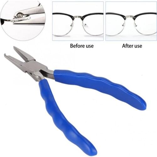 Eyeglass Repairing Tools Eyeglasses Nose Pad Adjusting Pliers Professional Optical Eye Glasses Frames Clamp Repair Accessories
