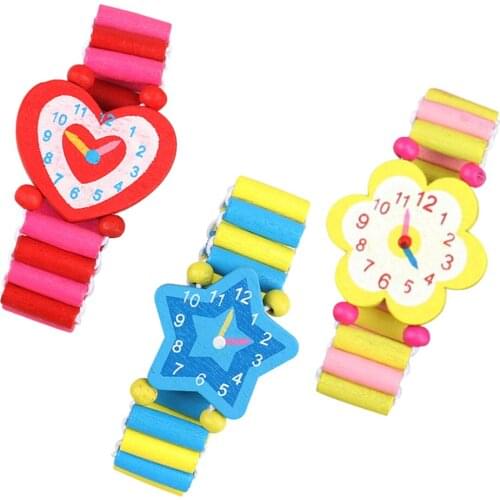 Set of 3 Nice Bracelet Watches Handicrafts Toys Learning Safe for Children