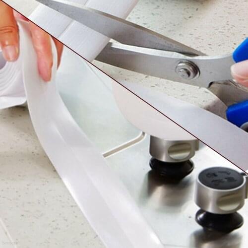 Bath Wall Sealing Strip Self-Adhesive Kitchen Caulk Repair Tape Bathroom Kitchen Waterproof Mildewproof Tape