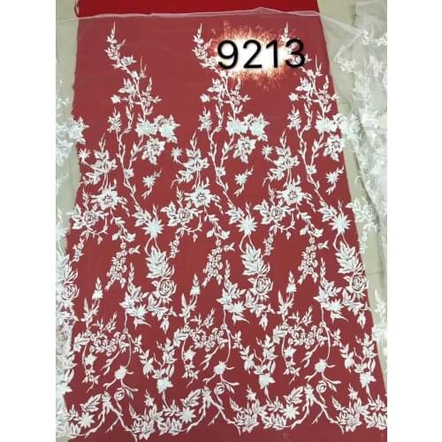 New Arrival African Lace Fabric SYJ-32810 African French Lace High Quality Embroidery African Tulle Lace Fabric