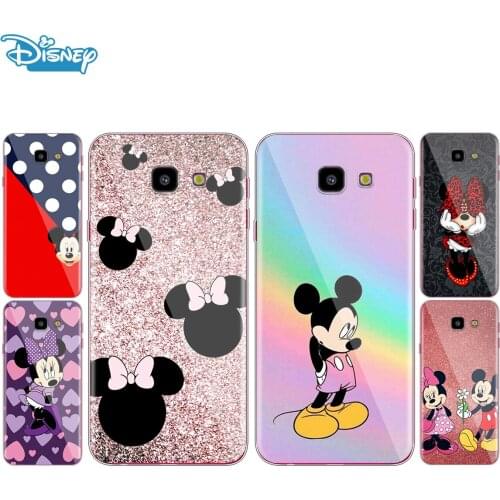 Transparent Cover Cute Mickey Mouse For Samsung Galaxy J8 J7 J6 J5 J4 J3 J2 Duo Prime Plus Core 2018 Phone Case