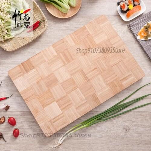 Creative Cutting Board, Thickened Solid Wood Cutting Board, Household Cutting Board, Large "rectangular Durable Knif