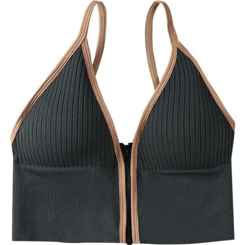 Sexy top womens large bras brasier push up bra without bracket Sports bra Womens tops lingerie white tube top