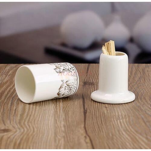 Style Toothpick Small Toothpick Matching Tableware Bone China Phnom Penh Sale