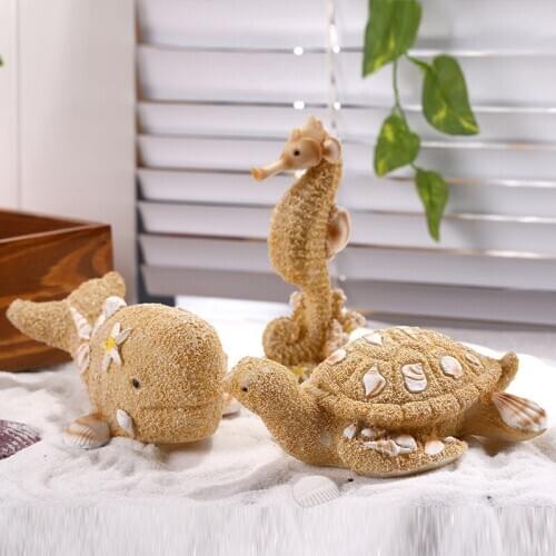 Fish Tank Aquarium Decoration Background Artificial Dolphin Tortoise Landscaping Accessor Resin Aquarium Ornaments Decorations