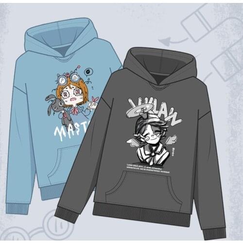 Anime Identity V Norton Campbell Tracy Reznik Hooded Hoodie Sweatshirt Coat Cosplay Loose Spring Autumn Student Pullover Tops