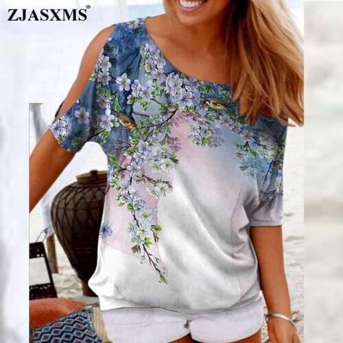 ZJASXMS Off Shoulder Blouses