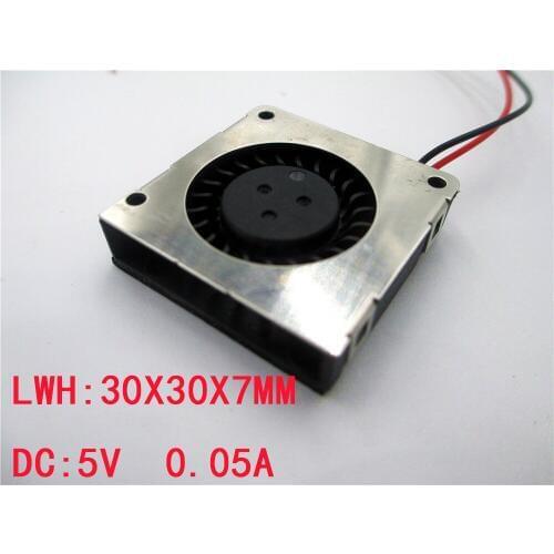 4pcs fan for 5V 3cm 4cm 4.5cm Hydraulic Bearing Blow Radial extruder Turbo Fan Mini car navigation air purifier fan