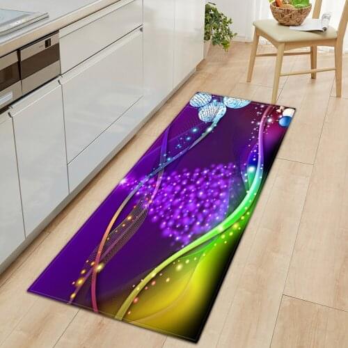 Kitchen Carpet Entrance Doormat Water-Absorbing Christmas Decor Home Hallway Anti-Slip Bath Living Room Mat Rug Bedroom Tatami