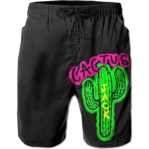 Summer Men Causal Shorts Breathable Quick Dry Casual R206 running Cactus And Jack La Flame Pants