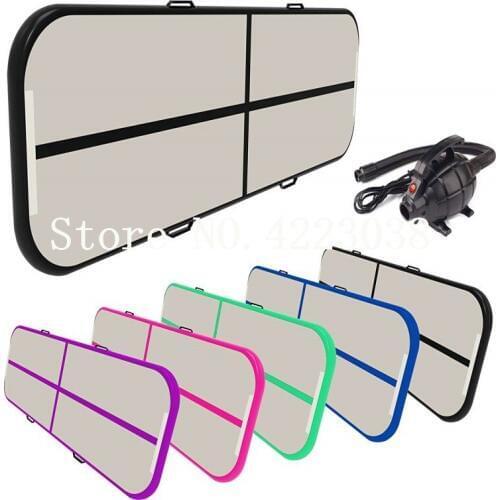 Mini Airtrack 3x1x0.2m Air Tracks Floor Mats for Home Use Training with Pump Free Shipping