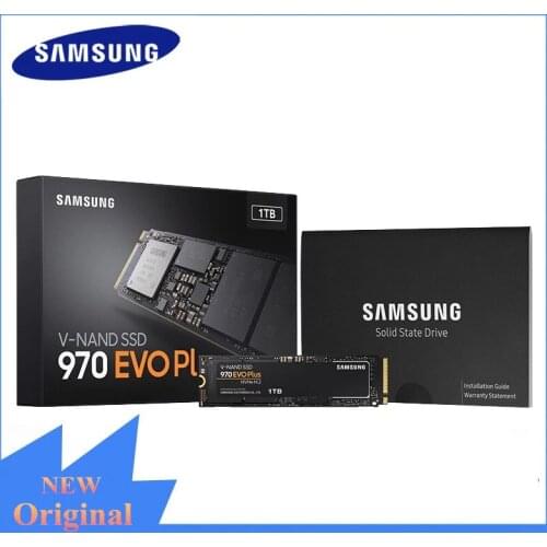 Original Samsung 970 EVO Plus M.2 2TB 1TB 500GB 250GB NVMe Internal Solid State Drive Hard Disk M2 2280 TLC PCIe Gen 3.0 x 4