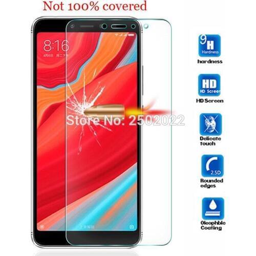 2 pieces Premium Tempered Glass For Xiaomi Redmi S2 Screen Protector Glass Protective Film With moist wipes for Redmi S2