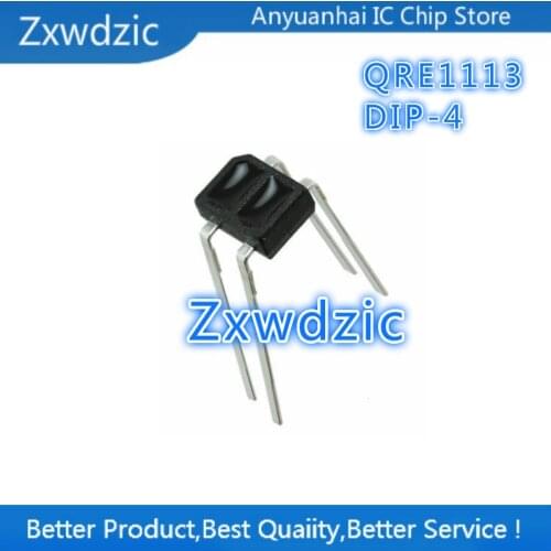 Zxwdzic 50pcs new imported original QRE1113 DIP-4 QRE1113GR 1113GR SOP-4 receive transmit to tube