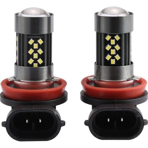 1PCS Auto Car Bulb Lighting 12V H8 H11 2016 42SMD Fog Light Daytime Running Light Headlight Signal Lights