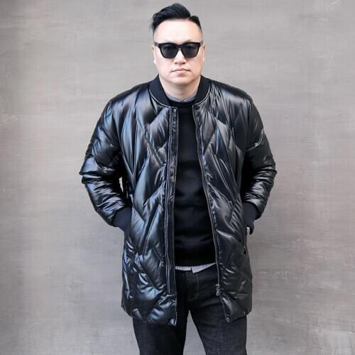 90% White Duck Down Jacket Winter Coat Men Korean Fashion Plus Size Puffer Jacket Men Warm Parka Casaco 8833 YY1332