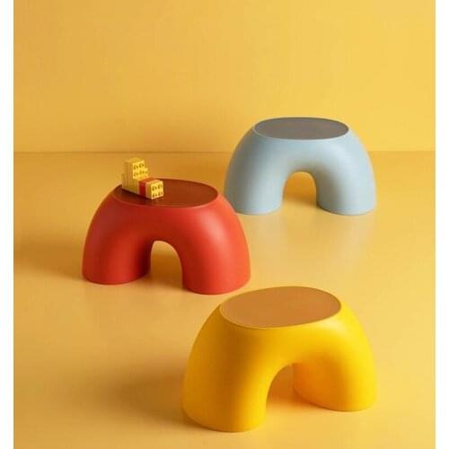 Lazychild Home Indoor Chair Children Indoor Furniture Childrens Stool Toy Sofa Stool Children Chair Rainbow Chair