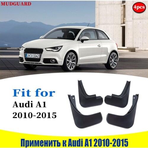 FOR Audi A1 Mudflaps Fender Mudguards Splash Mud Flap Guard Fenders Mudguard car accessories auto styline Front Rear 4pcs