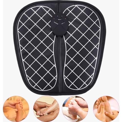 Electric EMS Foot Massager Pad Feet Muscle Stimulator Foot Massage Mat Improve Blood Circulation Relieve Ache Pain Health Care