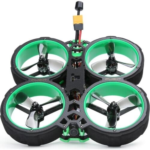 IFlight Green Hornet V3 145mm 3inch 4S 6S CineWhoop BNF with SucceX-E mini F7 35A 300mW stack/RaceCam R1 Micro 1.8mm Cam for FPV