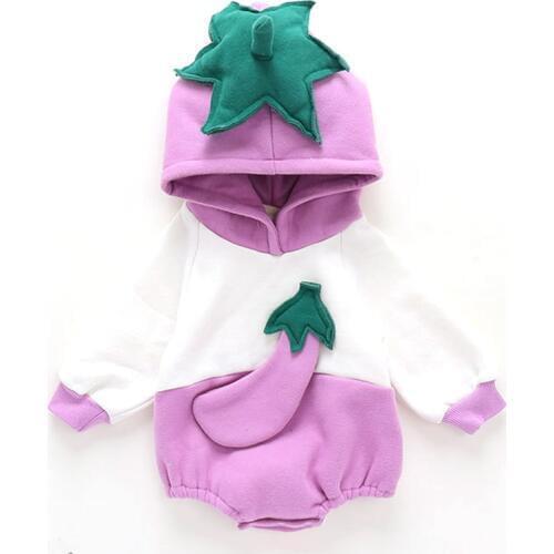 Newborn Infant Spring Autumn 2020 Bodysuit Clothes Casual long Sleeve Cute Hooded Infant Boy Girl 0-24M Clothing Party Outfits