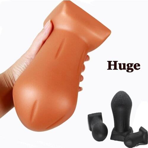 Huge Anal Balls Erotic Toys Silicone Big Butt Plug Anus Dilator Adult Masturbator Sex Toys for Men Women Anal dildo Sex Products