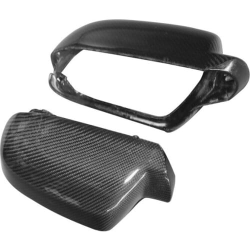 Fit For Audi A4 B8.5 mirror housing carbon fiber replacement rearview mirror housing car modification car accessories