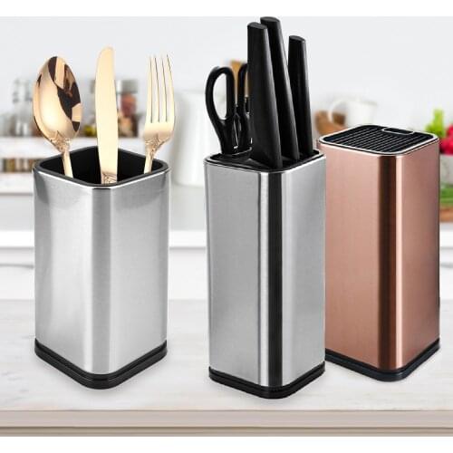 High Quality Kitchen Tools Knife Stand Holder Block Kitchen Bar Knife Storage Block Stands for Knives Kitchen Accessories