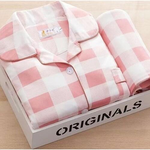 Sleep Tops Pijamas Mujer Invierno Sleepwear Home Clothes for Women Pyjamas Women Cotton Pajamas for Women Homewear Pigiama