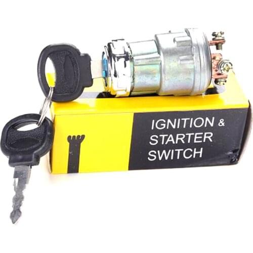 Universal Car Boat 12v 4 Position Ignition Starter Switch With 2 Keys For Petrol Engine Farm Machines Harvesters Supplies