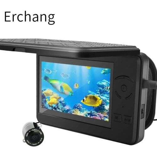 Video Fish Finder Underwater Ice Video Fishfinder Fishing Camera 8pcs Infrared Lamp 1280*720P Monitor Camera