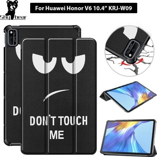 Protectiv Cover Case for Huawei honor V6 10.4 KRJ-W09 2020 funda capa for Huawei honor V6 10.4 inch Tablet Foliding Stand skin