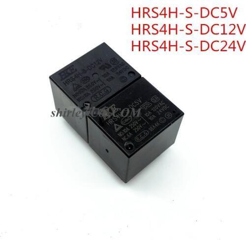 5PCS 100% new original relay HRS4H-S-DC5V-C HRS4H-S-DC5V 5PIN T73 10A 250VAC HRS4H-DC12V DC24V