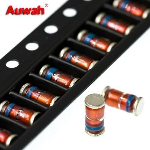 50pcs 1W SMD Glass Zener Diode LL-41 15V 16V 18V 20V 22V 24V 27V 30V 33V 36V 39V 47V ZM47 Series