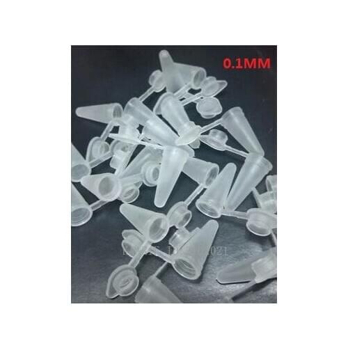500 Pieces/Pack 0.1ML 0.2ML 0.5ML 1.5ML 2ML Plastic Micro Centrifuge Tube Plastic Capsule Packing Shell Pointed End EP Tubes