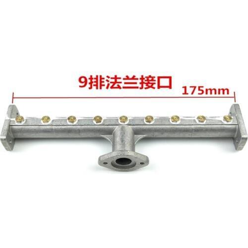 9 Row Flange joint stove,Gas stove,oven burner,fireplace,steamer burner,gas burner,barbecue burner,pizza burner