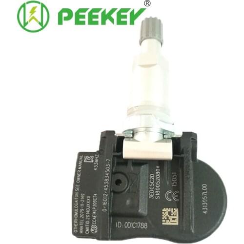 Tire Pressure sensor Tire Pressure Monitor System sensor TPMS sensor 4313057L00 43130-57L00 686696332399 For Jeep Compass