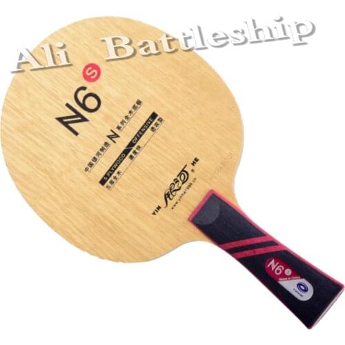 Yinhe N6 N6S N-6 Wooden (N 6Attack+Loop OFF Table Tennis Blade for PingPong Racket