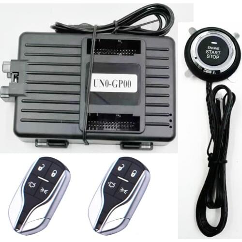 For Maserati Car remote control system push button start stop system keyless entry system and mobilephone app control
